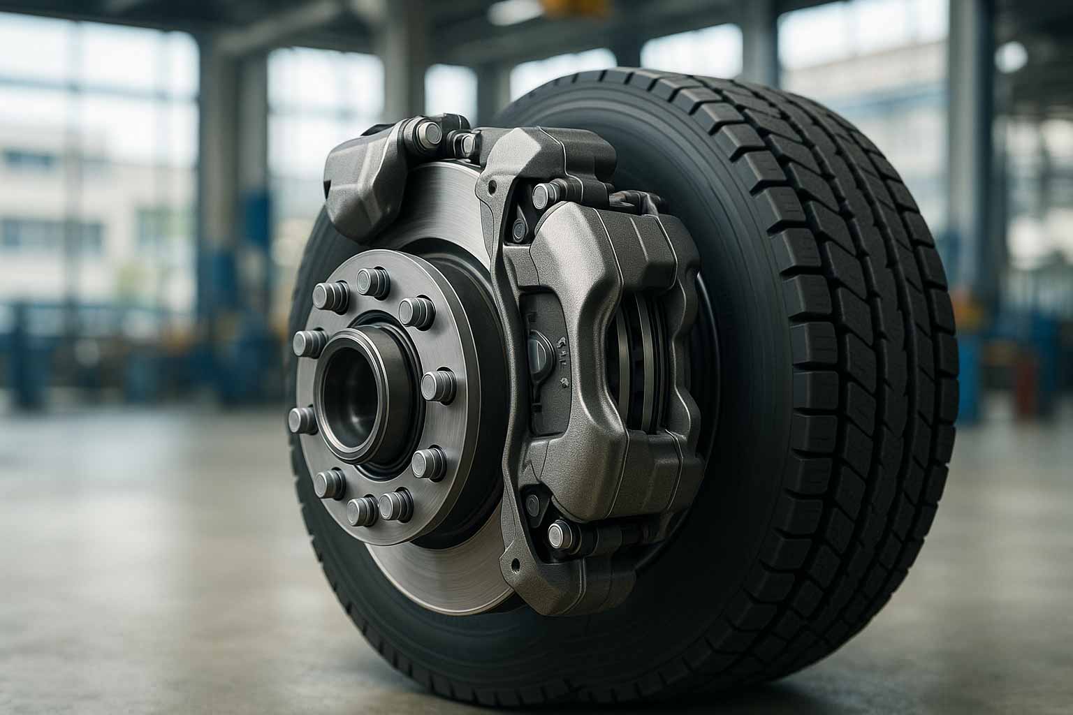 قطع غيار نظام الفرامل للشاحنات في مصر — ديسكات، بطانات، كاليبر، سلندرات هواء، Slack Adjuster